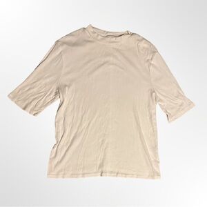 A New Day White Mock Neck Top